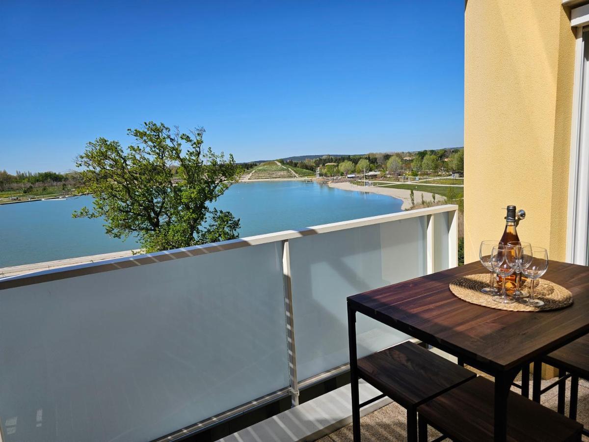 Lakeside Provence - Appartement 4 Etoiles Face Au Lac De Monteux Eksteriør billede